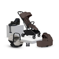 Nia Chocolate Compact Travel System (8 Piece)