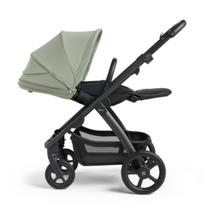 Silver Cross Tide 3-In-1 Pram + Dream I-Size Car Seat-Sage/Black