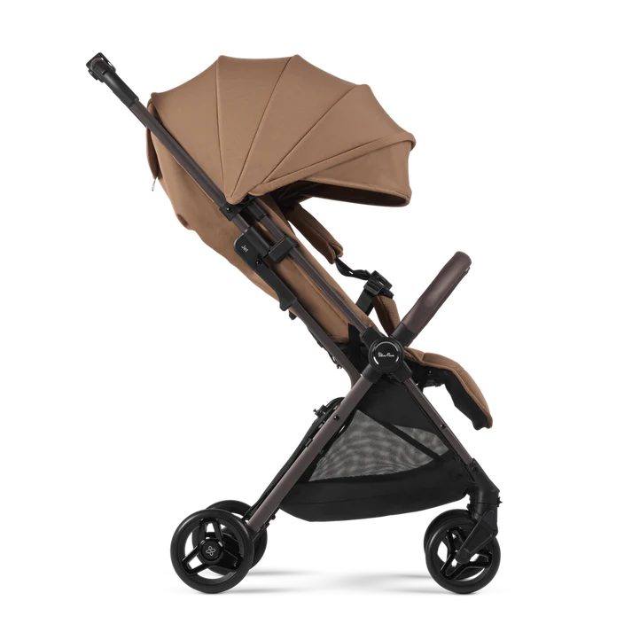 Silver Cross Jet 5 (Newborn Cabin Approved Stroller)- Cinnamon