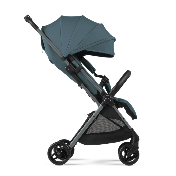 Silver Cross Jet 5 (Newborn Cabin Approved Stroller)-Mineral