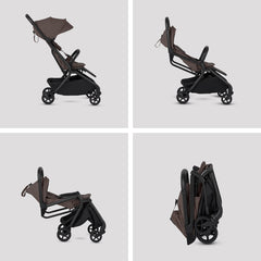 Nia Chocolate Compact Travel System (8 Piece)