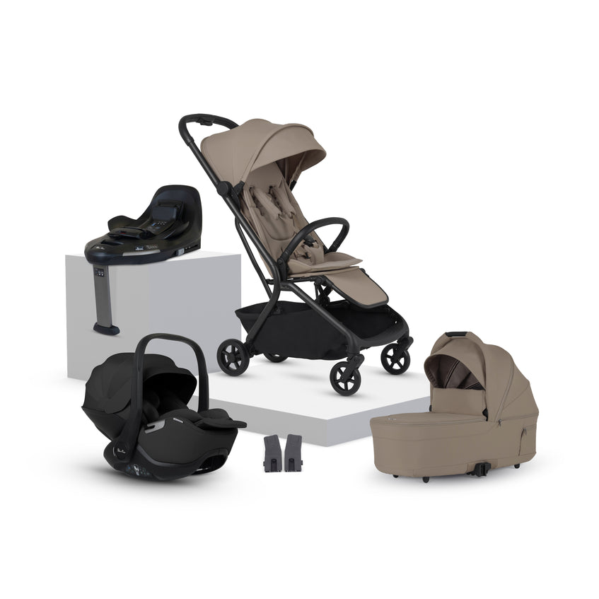 Nia Champagne Compact Travel System (8 Piece)