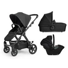 Load image into Gallery viewer, Silver Cross Tide 3-In-1 Pram + Dream I-Size Car Seat -Space