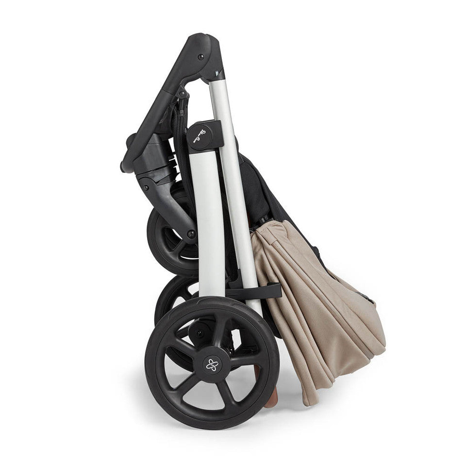Silver Cross Tide 3-In-1 Pram + Dream I-Size Car Seat - Stone