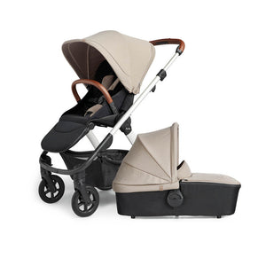 Silver Cross Tide 3-In-1 Pram + Dream I-Size Car Seat - Stone