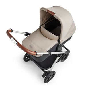 Silver Cross Tide 3-In-1 Pram + Dream I-Size Car Seat - Stone