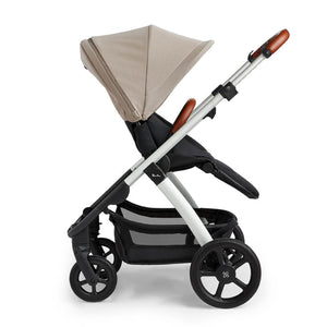 Silver Cross Tide 3-In-1 Pram + Dream I-Size Car Seat - Stone