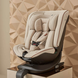 Silver Cross Motion All Size 360 Car Seat (Newborn To 12Yrs) - Almond