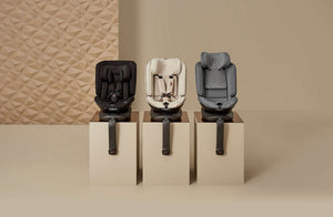 Silver Cross Motion All Size 360 Car Seat (Newborn To 12Yrs) - Almond