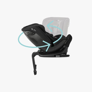 Silver Cross Motion All Size 360 Car Seat (Newborn To 12Yrs) - Space