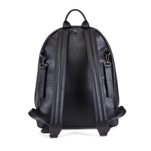 Load image into Gallery viewer, Silver Cross Vegan Leather Rucksack - Black